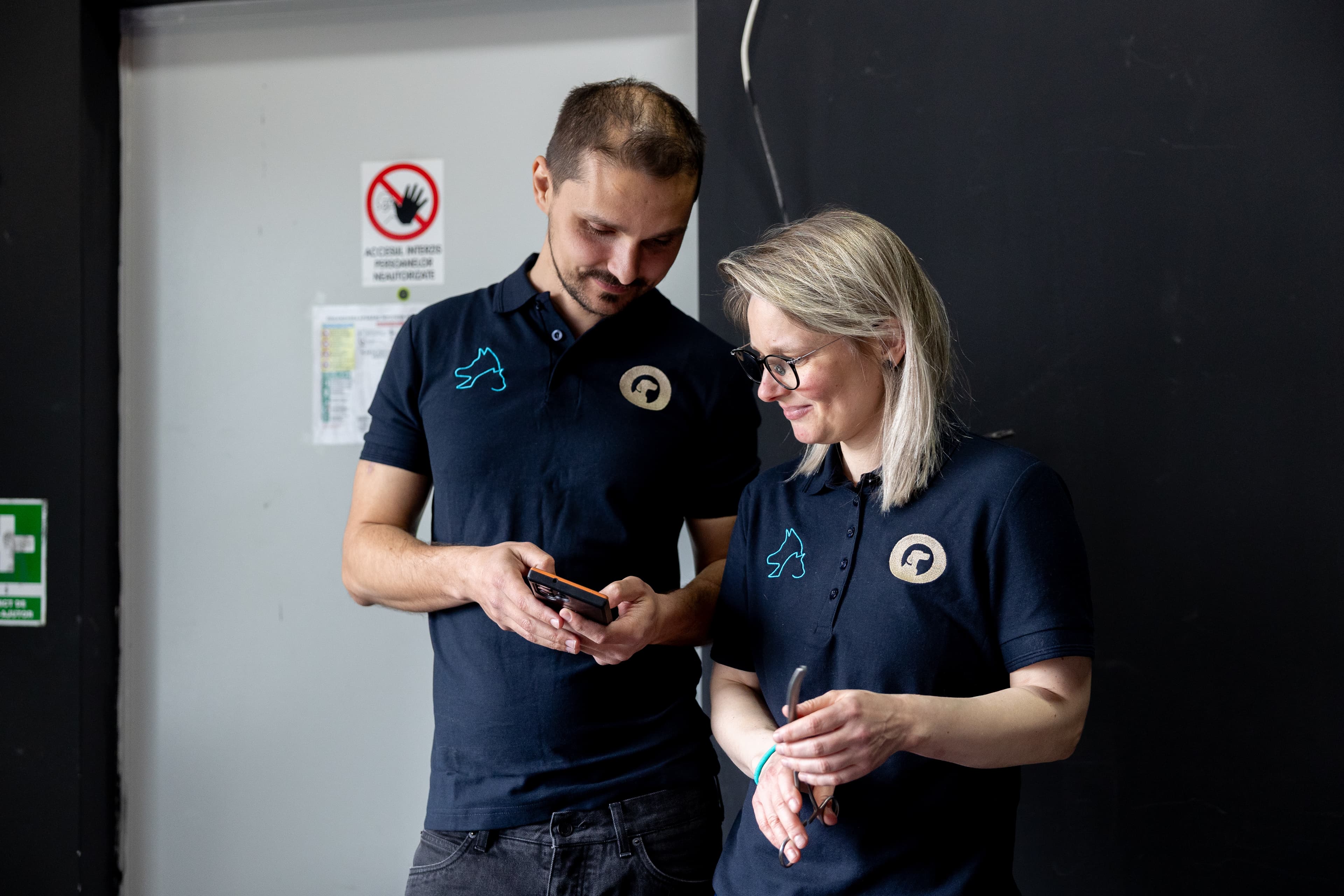 Echipa veterinara RadiusVet discuta planul medical